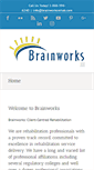 Mobile Screenshot of brainworksrehab.com