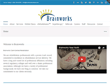 Tablet Screenshot of brainworksrehab.com